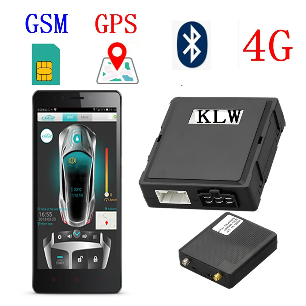 

4G GSM Two Way Car Alarm System Engine Start GPS GPRS Long Range Security 2 Communication Automobile ATS4G