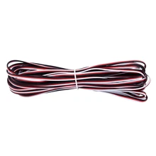 HOT-10m Servo жильный кабель 22awg Futaba 3-Pin