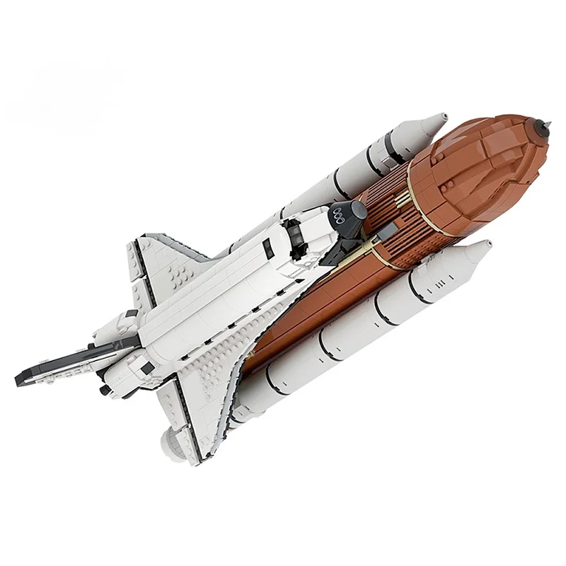 US $87.86 MOC Space Shuttle Series Model Building Blocks Launch Platform Center Spaceship Rocket Bricks Hightech Children Toys Gift