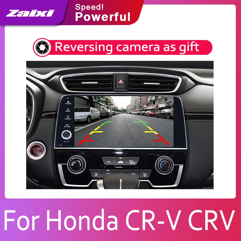 Cheap ZaiXi 9 HD 1080P IPS LCD Screen Android 8 Core For Honda CR-V CRV 2017-2019 Car Radio BT 3G4G WIFI AUX USB GPS Navi Multimedia 3