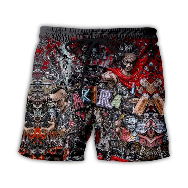 

New Anime AKIRA 3D Print Causal Clothing Fashion Men Women Tracksuits Crewneck Hip Hop Shorts Plus size S-7XL