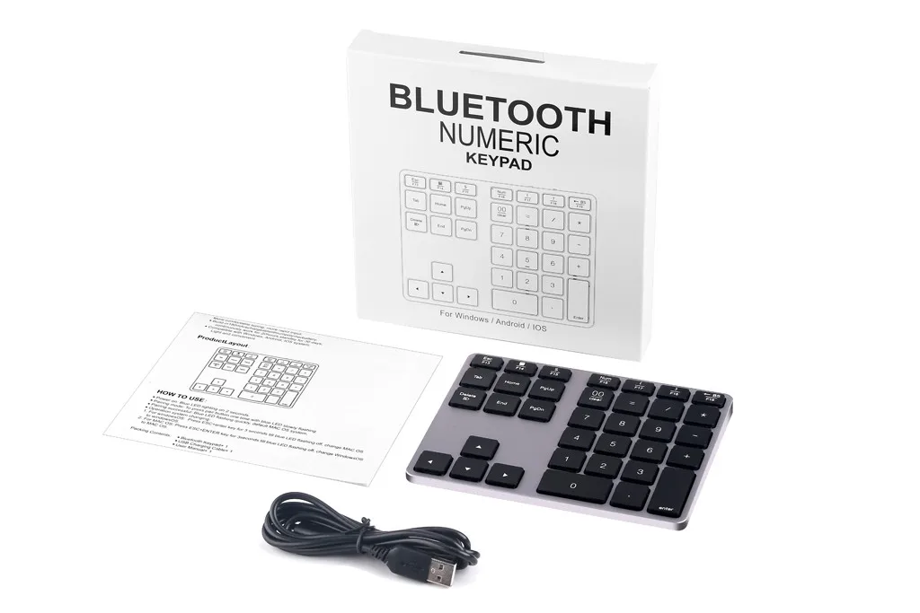 Беспроводной Bluetooth 34 клавиши цифровая клавиатура номер Pad клавиатура для Apple Mac book Новая Коллекция#20191018