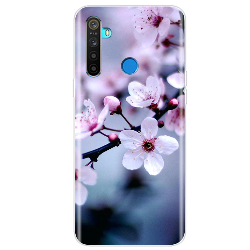 Silicone Case for Realme 5 5i 5Pro Case Bumper Luxury TPU Soft Silicone Case for OPPO Realme 5 Pro 5i 5S Soft Cases Coque Cover flip phone case