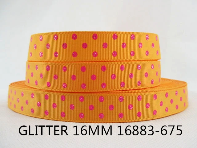David Accessories 16 мм однотонные блестящие туфли polka dot grosgrain лента 50 ярдов, DIY упаковка hairbow аксессуары для одежды, 50Yc3333 - Цвет: 1016883675