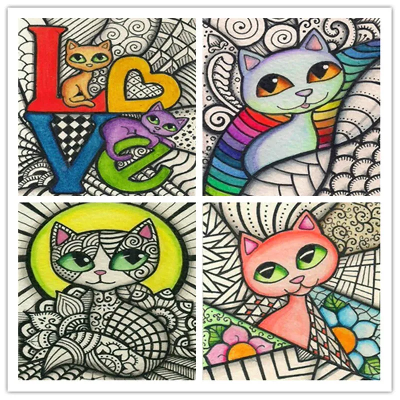 

Diamond embroidery Cross stitch Animal diy diamond painting Cartoon duck Decoration birthday present holiday gifts