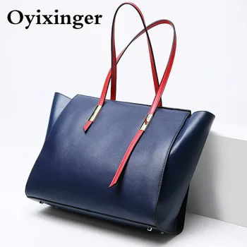 

Luxury Handbags Women Bags Designer 2020 Large Capacity Genuine Leather Shoulder Bags Ladies Tote Bag For Women Bolsos Mujer New