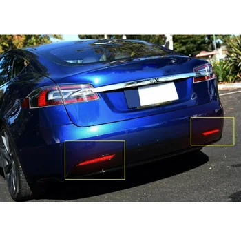 

Car Rear Bumper Light Auto 24SMD Brake Reflector For Tesla 3 SX 2012-2020