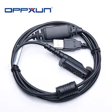 OPPXUN – câble de programmation USB pour walkie talkie Radio, 2 voies, HYT Hytera PD600 PD602 PD606 PD660 PD680 X1e X1p, fréquence d'écriture PC45