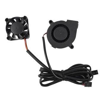 

Radiator Hydraulic Sleeve Replacement Parts DIY 3D Printer Parts DC 5V Cooling Fan Set Super Silent Front Print For Prusa I3 MK3