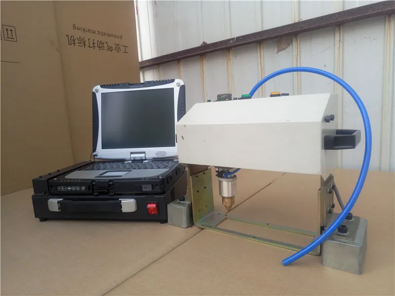 14040 Cheap Pneumatic CNC Metal Engraving Machine Automatic Serial Number Marking Machine