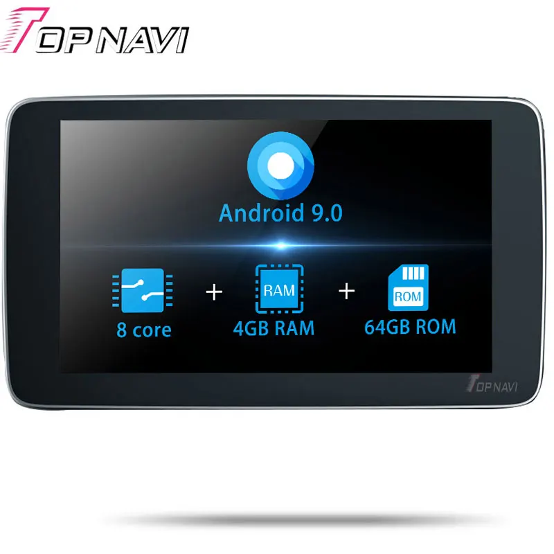 

TOPNAVI Octa Core Android 9.0 Car GPS Navigation For Mecerdes Benz CLA/GLA/GLE(2014.11 2015 2016) Stereo NO DVD 9 Inch 2 Din