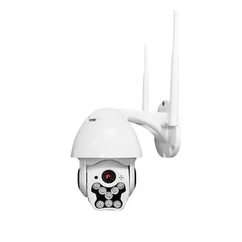 

8 LED Outdoor Waterproof Wireless Wifi Security Camera 360 Degree Rotation Ball Machine Network Surveillance Camera 720/1080P