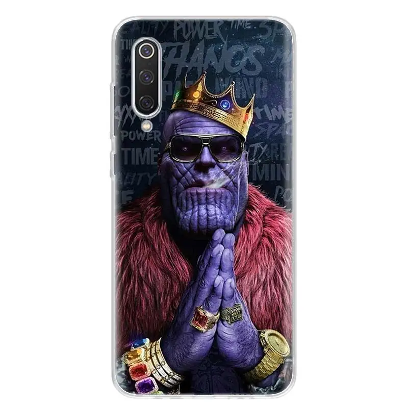 Thano Бесконечность перчатку крышка чехол для телефона для Xiao mi Red mi Note 8 Pro 8A 7 7A 5 5A 6A 4X S2 K20 mi 5X6X9 8 CC9 F1 корпус под плетенную сумку - Цвет: TW218-1