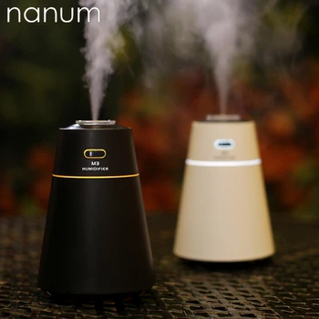 

New M3 Humidifier Mini Ultrasonic Humidifiers Led Night Light Aroma Essential Oil Diffuser USB Fogger Car Air Freshener