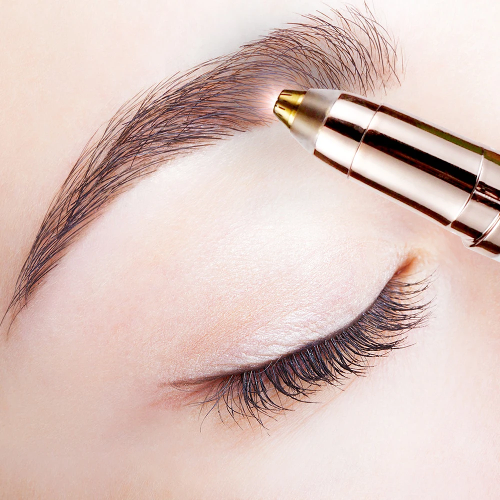 New Design Electric Eyebrow Trimmer Mini Eyebrow Epilator Pen Portable