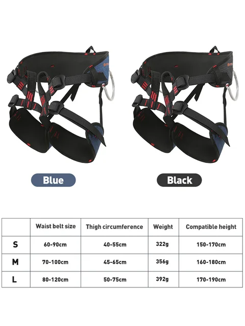 Cave Rescue Safety Harness for High-Altitude Climbing