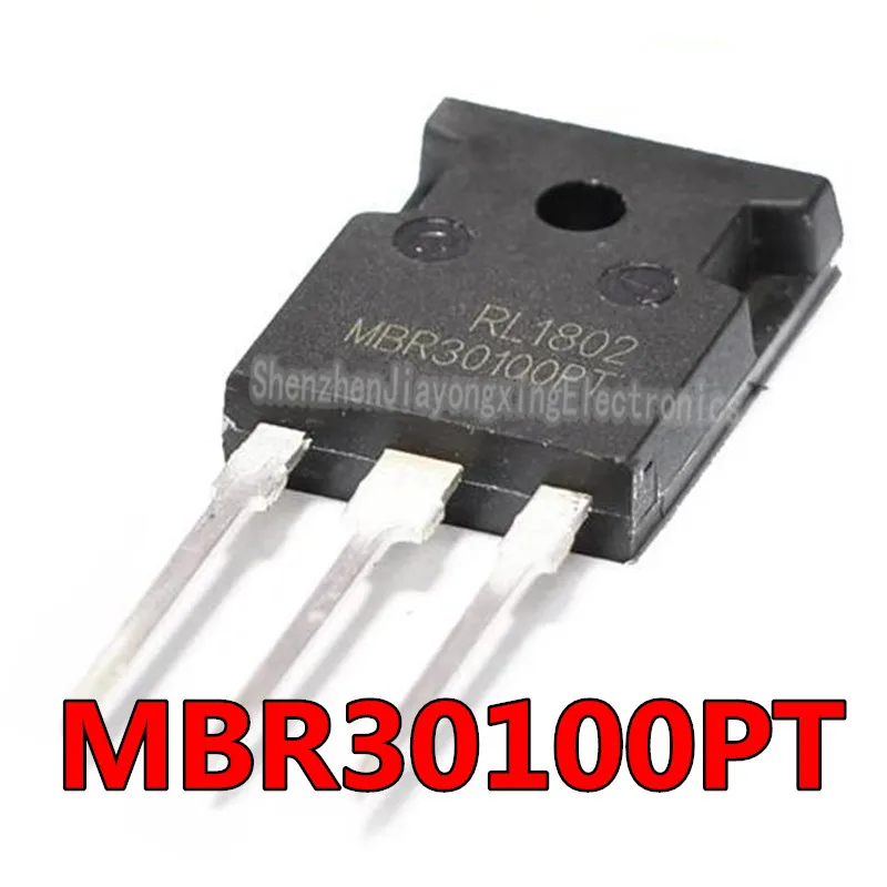 Диод Шоттки MBR30100PT TO-247 MBR30100 TO-3P 30100PT 30 А 100 в 5 шт. | Электронные компоненты и