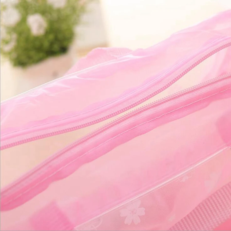 Женская дорожная прозрачная косметичка на молнии, чехол для макияжа, сумки для макияжа, сумка-Органайзер, сумка для хранения, косметичка