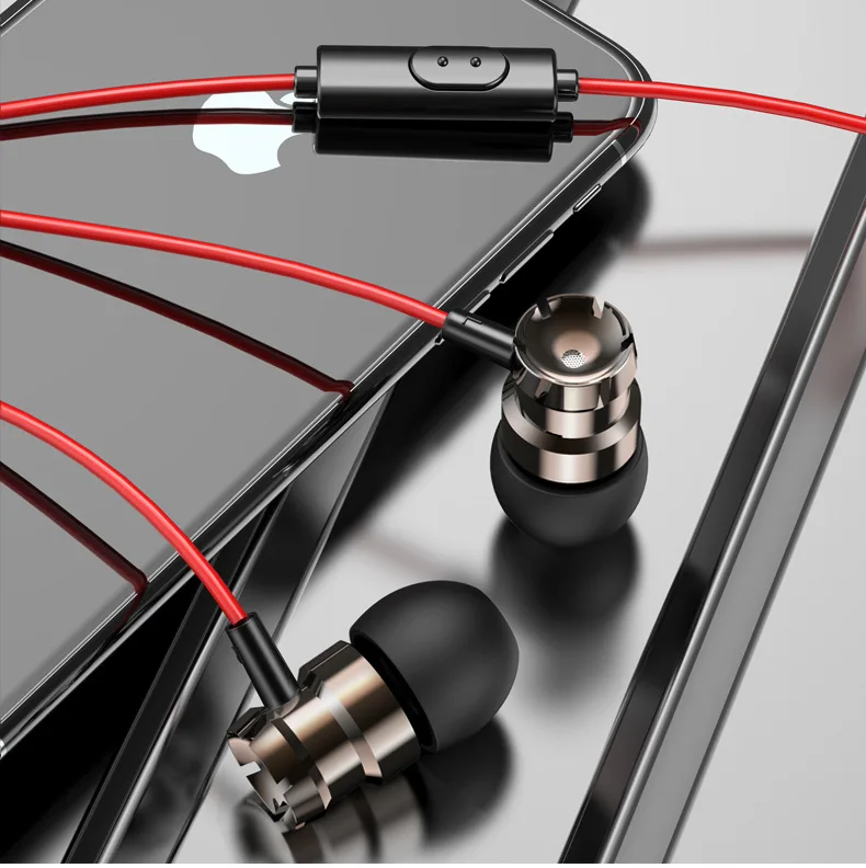 Проводные наушники-вкладыши в форме золотой спирали EARDECO с микрофоном 3,5 мм металлические наушники Hifi звуковая гарнитура провод наушник для xiaomi IPhone