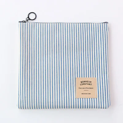 Male and female students coin purse pencil case cosmetic bag school office supplies file bag folder stationery storage box - Цвет: A0420
