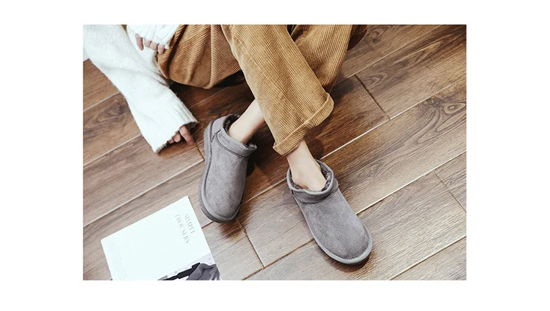 Женские ботинки; теплая плюшевая хлопковая обувь; botas mujer invierno; Новинка года; Модные женские ботинки; zapatos de mujer