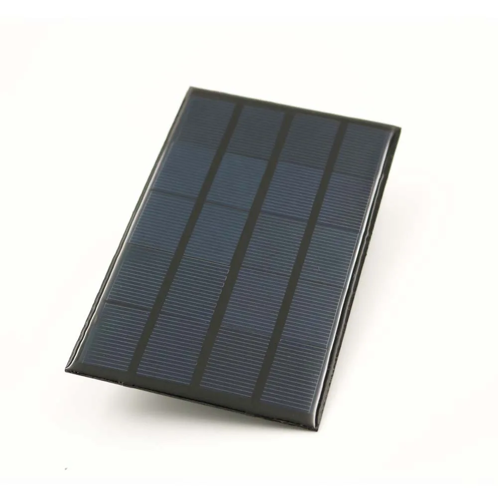5V 2W Mini Solar Cell Panel Standard эпоксидный поликристаллический Silicon DIY батарея заряд энергии