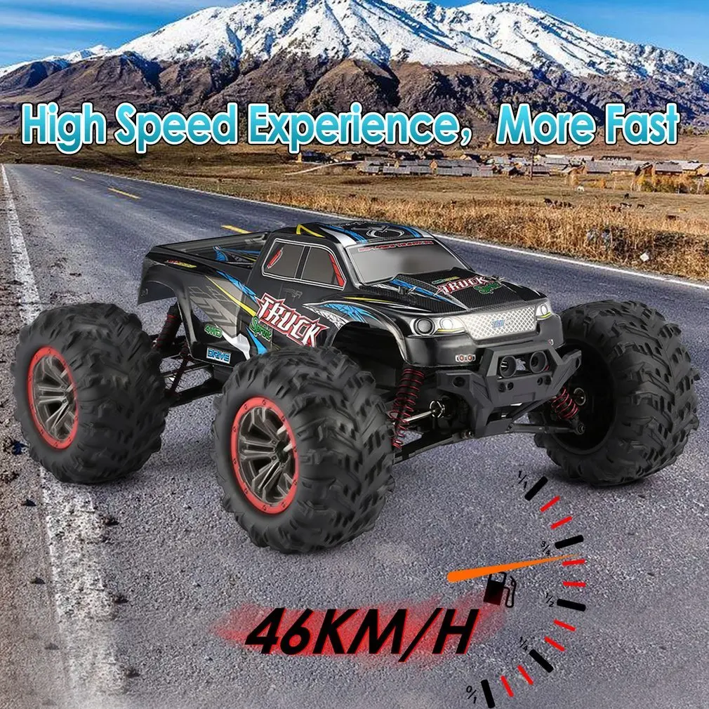 Высокое качество 9125 4WD 1/10 RC гоночный автомобиль с высокой скоростью 46 км/ч Электрический Supersonic грузовик внедорожник багги игрушки РТР