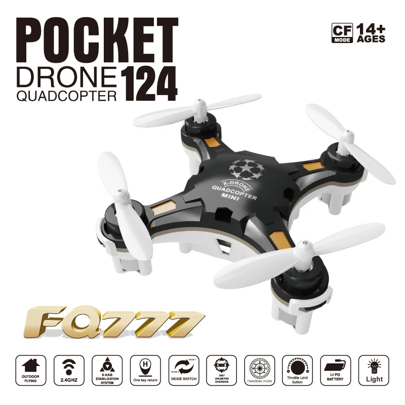 Mini Pocket Drone 4-CH 6-Axis Gyro 360° rolling 2.4G RC Quadcopter Kids Toys Small Pocket Drone Remote Control Toys for xmas Mini Pocket Drone 4-CH 6-Axis Gyro 360° rolling 2.4G RC Quadcopter Kids Toys Small Pocket Drone Remote Control Toys for xmas