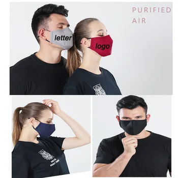 

Adult Mouth Mask Custom printing LOGO with anti dust masks 3D Mouth-muffle proof Flu Face masks Care