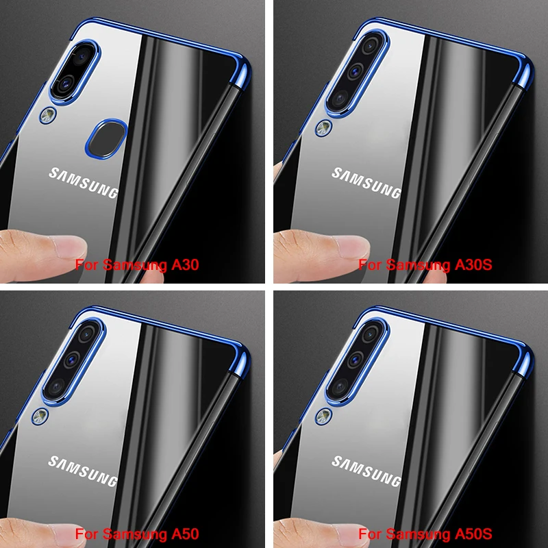 Чехол для телефона samsung A30s A50 чехол-бампер прозрачный силиконовый чехол-накладка для samsung Galaxy A50 A 50 A30s A 30S A50s чехол