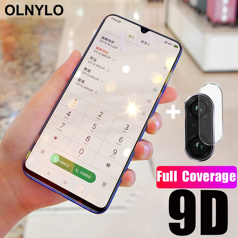 

Screen Protector For Xiaomi redmi note 8 Pro glass on xiomi Redmi 7 7a Note8 7s MiA3 Cover Full Tempered Glass Camera Protection