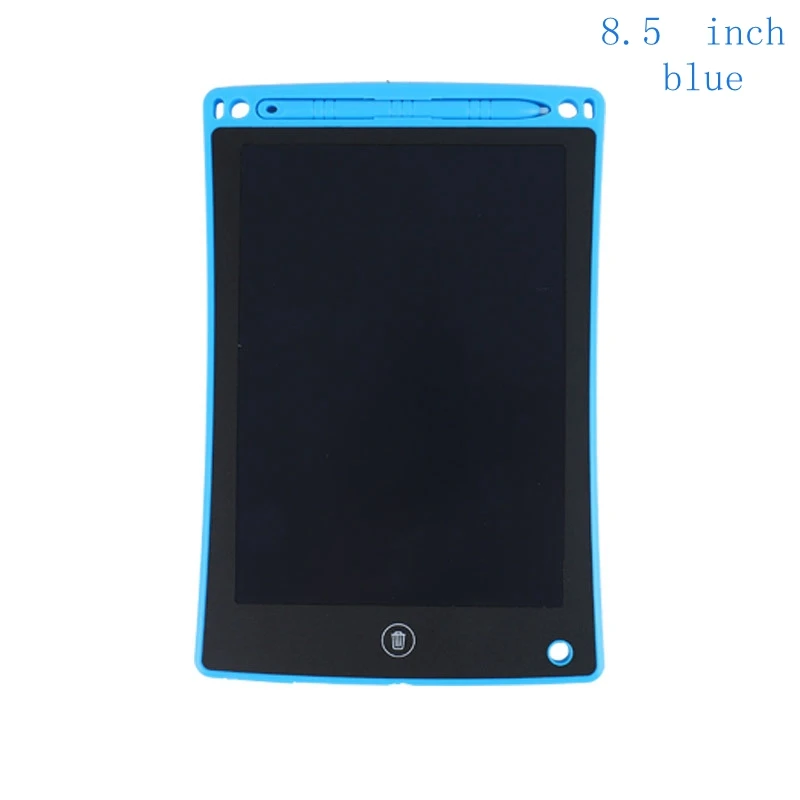 blue 8.5inch Волшебная книга многоразовая рисованная со светом Детская игрушка для разрисовывания светодиодный планшет набор развивающий веселый детский подарок для детей Прямая - Цвет: blue 8.5inch