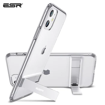 

ESR Phone Case for iPhone 11 Pro 11Pro Max Metal Kickstand Vertical Soft TPU Bumper Stand Case Back Cover for iPhone 11 Funda
