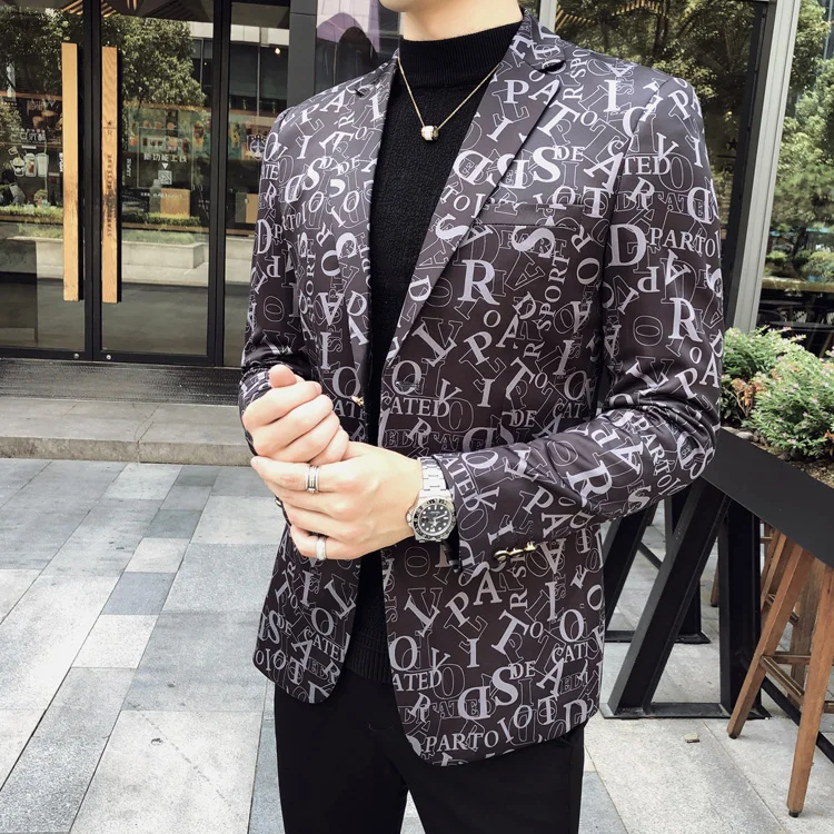 2019autumn and winter large size fashion trend high quality men's suit British style men's suit dress casual luxury men clothing 2019autumn and winter large size fashion trend high quality men's suit British style men's suit dress casual luxury men clothing
