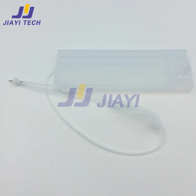 Mimaki JV300/Mutoh 220 시리즈 솔벤트 잉크젯 프린터 용 4 개/몫 1624 ml 잉크 카트리지 및 잉크 백 및 바늘