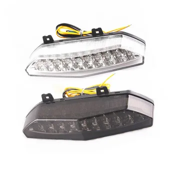 

1 SET Motorcycle LED Integrated Turn Signals Tail Light For Kawasaki Ninja ZX6R 2007 2008 Motor Accessories Brake&Running Lights