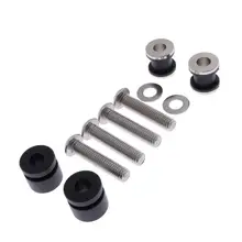 1 набор металлических стыковочных аппаратных средств комплект подходит для Harley Breakout съемный Сисси Бар 2013