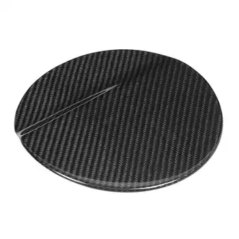 

For Mustang 2014-19 Car Carbon Fiber Gas Fuel Door Cover Weatherproof