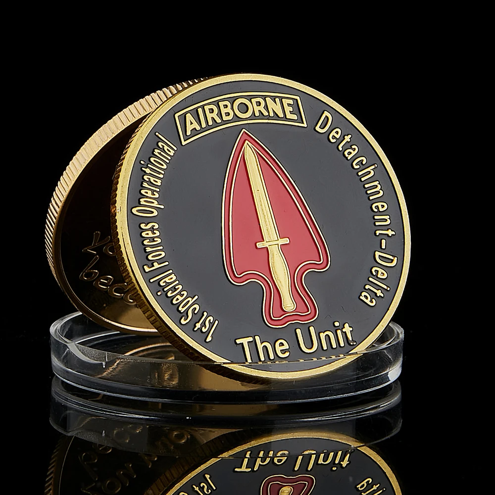 The Unit 1-я спецназ Операционная Армия Соединенных Штатов Америки золотые монеты