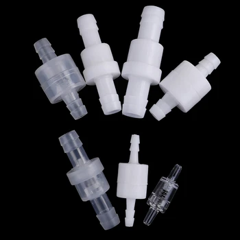 

4 / 6 / 8 / 12mm Plastic One Way Inline Check Valve Gas Air Liquid Water Fluids Valve for water petrol diesel oils or other