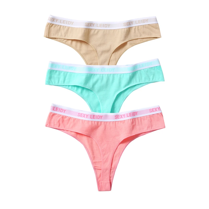 6 Female Sexy Panties For Women Cotton Underwear Lingerie G-String Underpants Ladies Casual Woman Intimate Thongs Size M L XL - Цвет: 6