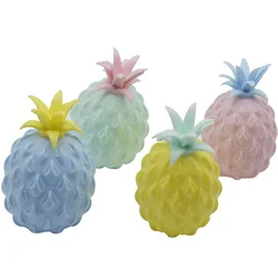 Piña grande de 10cm con cuentas blandas para niños, juguetes para apretar, descompresión, antiestrés