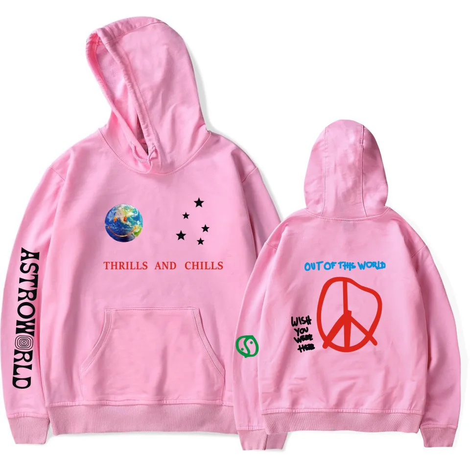 Горячая Распродажа стиль Travisscotts специально для Astroworld мужчин и женщин-толстовка