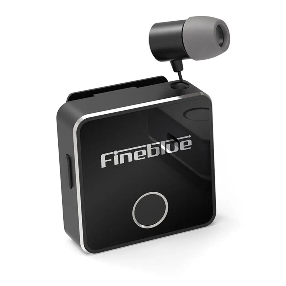 Fineblue F1 новейший роскошный беспроводной бизнес Bluetooth 5,0 гарнитура Спорт драйвер наушники Телескопический зажим на стерео наушник вибрировать