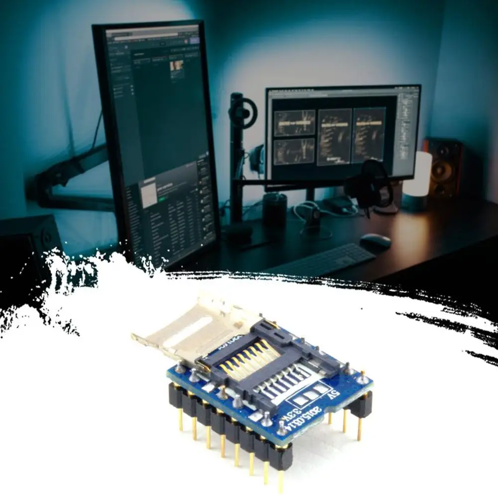 Практичный Voice ModuleU-disk аудио плеер TF карта голосовой модуль MP3 звук WTV020-16P MP3 звук для Arduino