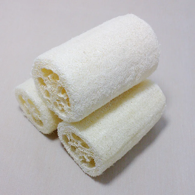 100 шт. натуральная Мочалка для ванны губка душа очищающий скраб тела коврик