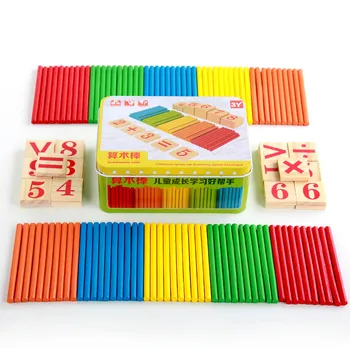 

Kids Baby Math Toys Arithmetic Counting Stick Magnetic Mathematics Teaching Aid Count Toys Children Calculate Educational Toys