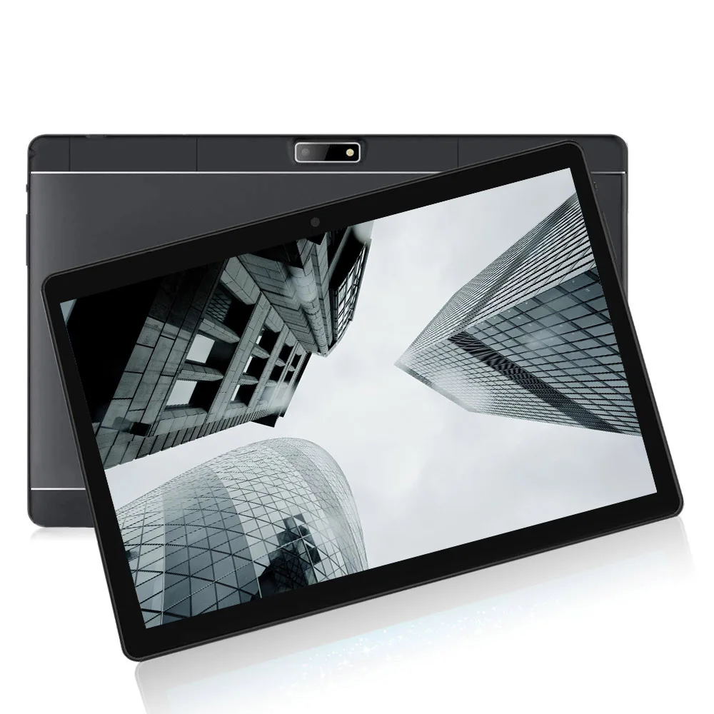 10,1 дюймовый планшетный ПК планшет на Android 1280*800 ips 4 Гб+ 64 Гб Dual SIM 3g планшет четырехъядерный Android 8,0 Bluetooth планшеты с модулем Wi-Fi 10 - Комплект: Black