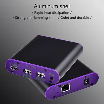 

CAT872KVM HDMI Transmitter Receiver Extender Ethernet Over cat5e/6/7 For Deep color 3D EDID Dobly DTS