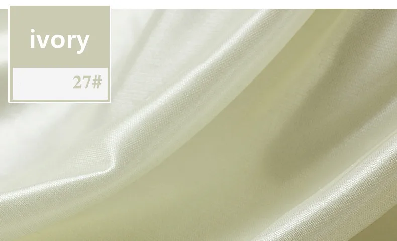 145CM Width Ice Silk Ceiling Drapery Roof Canopy Fabric Draping For Wedding Event Decoration - Цвет: ivory